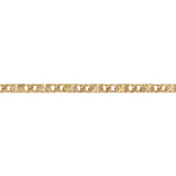Diamond Cut Star Bar Anklets