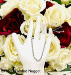 Twisted Nugget Bracelets